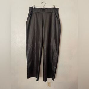 Pretty little things faux leather trousers size 14